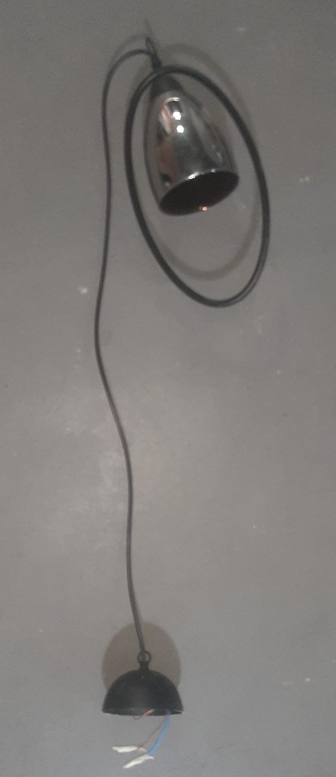 Lampara colgante negra